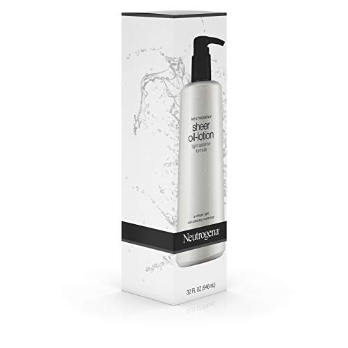 Neutrogena Hydratant Pure Huile pour le Corps, Formule d'Huile de Sésame Légère et à Absorption Rapide, 32 fl.