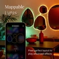 thumbnail image 3 of Tira LED Twinkly Dots de 10 m RGB, Alexa y Google Home, color negro, 3 of 8