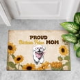 thumbnail image 4 of Proud Bichon Frise Mom Happy Mother's Day with Love Doormat Bichons Dog Lovers Gifts Idea Indoor Outdoor Welcome Mat - 02003, 4 of 5