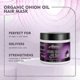 thumbnail image 4 of Frizz-Control Hair Mask and Oil with Onion Extract for Smoothness, Scalp Health, and Strong Roots, 4 of 4