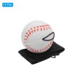 thumbnail image 3 of Uxcell 2.5 Inch Sports Wrist Ball, Baseball Rubber Wrist Return Ball Sport for Exercise, White 2Pcs, 3 of 5