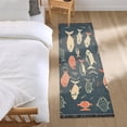 thumbnail image 6 of Fish Cartoon Runner Rug Machine Washable Area Rugs Carpet Non Slip Entryway Mat for Bedroom Entryway Front Door, 6 of 7
