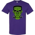 thumbnail image 3 of Inktastic Halloween Frankenstein Head T-Shirt, 3 of 5