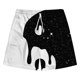 thumbnail image 1 of Hombres y mujeres Cinco puntos Deportes transpirables Surf Impresión 3D Playa Vacaciones Playa Pantalones cortos Bañadores Fridja  fhjkhfk461557, 1 of 3