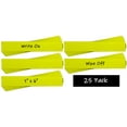 thumbnail image 4 of Magna Visual 1" x 6" Yellow Pre-Cut Write On Wipe Off Magnetic Strips 25 Pack, 4 of 4