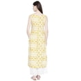 thumbnail image 3 of eloria Women's Fashion Stylish Printed Sleeveless Kurti In Round Neck Design, 3 of 5