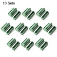 thumbnail image 2 of 5-Pin 5.08mm Pitch Right Angle PCB Screw Terminal Block Connector 10Sets, 2 of 6