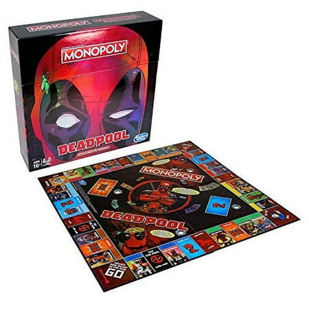 Hasbro Monopoly Deadpool Collector s Edition Board Game