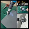 thumbnail image 2 of Electric Drill Plate Cutter Sheet Metal Nibbler Precise Cutting Portable Sheet Metal Cutting Tool, 2 of 5