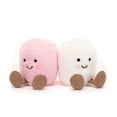 thumbnail image 4 of Malvaviscos rosas y blancos de peluche Jellycat Amuseables, 4 of 7