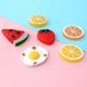 thumbnail image 4 of Gwong Juguete 5 pcs adornos de color brillante detalle más pequeño resina fruta miniatura juguete en miniatura para pastel Gwong 30009602, 4 of 6