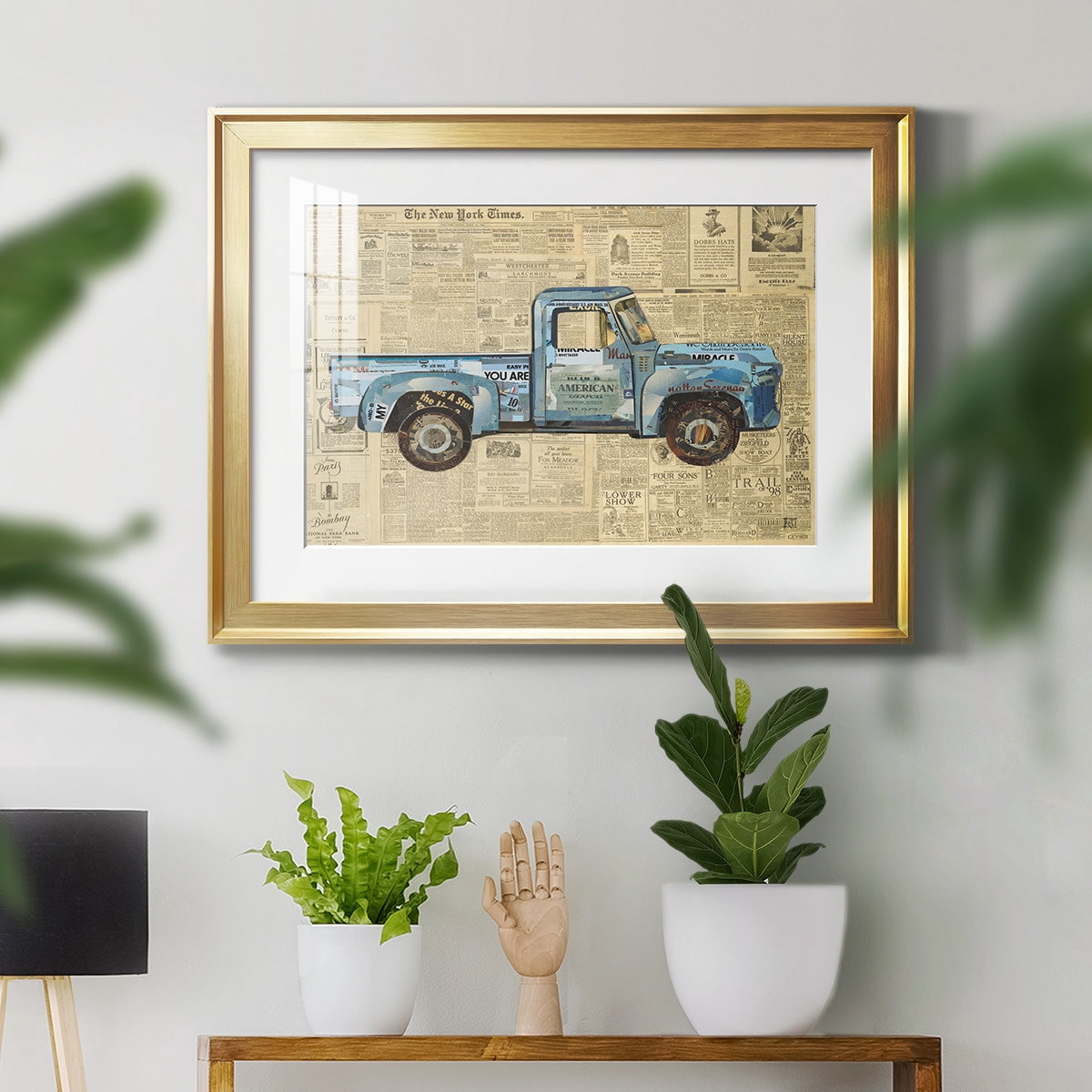 Georgeâ€™s â€™53 Ford Premium Framed Print - Ready to Hang