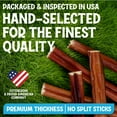 thumbnail image 3 of Fetcheroni Odor-Free Thin Bully Sticks for Dogs, 12 Inch, 10 Pack, 3 of 7