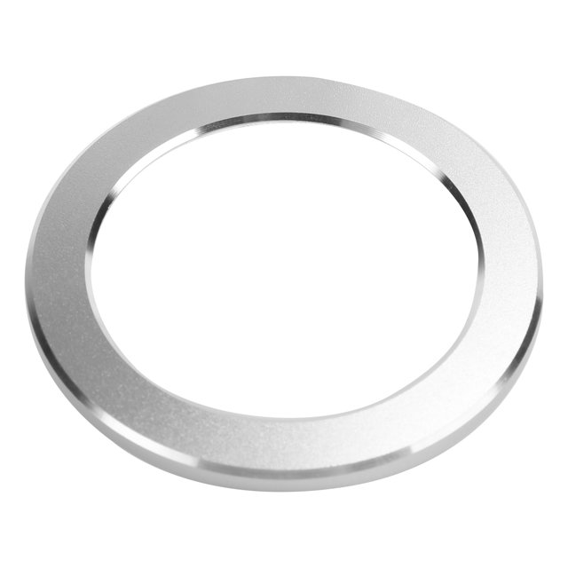 Start Button Ring Trim, Aluminum Alloy Cutting Waterproof Wear-Resistant Ignition Button Ring Trim For Car Interior Trim