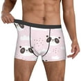 thumbnail image 2 of Kdxio Men's Boxer Briefs with Cute Panda Print - Comfortable and Breathable Underwear for Everyday Wear, 2 of 7