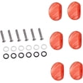 thumbnail image 1 of 6 Pcs Acoustic Guitar Tuning Pegs Tuners Locking Guitar Tuning Keys Replacement Set Gc805 Size 22.5mm for Red Size 3, 1 of 5