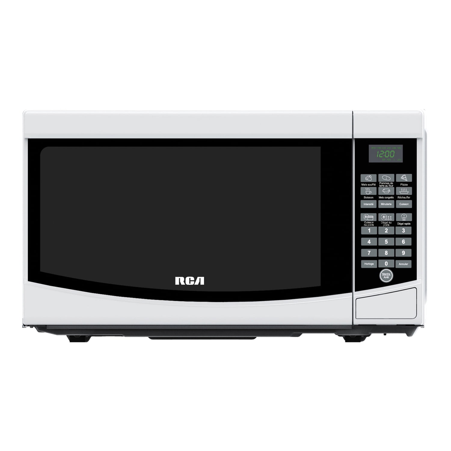 0.7-Cu. Ft. Countertop Microwave Oven with Glass Turntable, 700 Watts (White), RMW733-WHITEPT