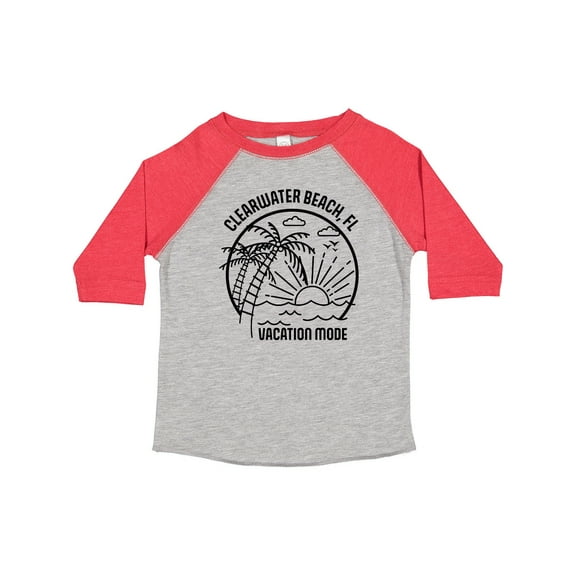 Inktastic Summer Vacation Mode Clearwater Beach Florida Boys or Girls Toddler T-Shirt