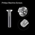 thumbnail image 4 of Unique Bargains M8x50mm Plastic Phillips Machine Screws, PC Flat Head Machine Bolts 10 Pack, 4 of 4