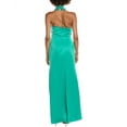 thumbnail image 2 of Halston womens  Gemi Gown, 0, Green, 2 of 3
