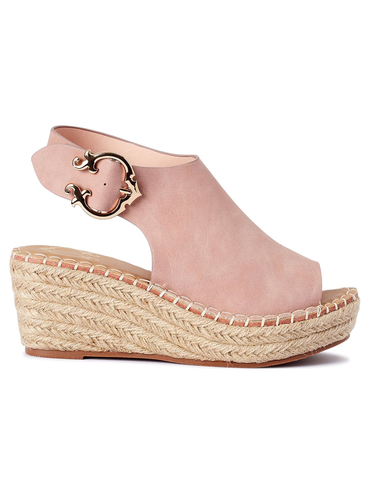 C. Wonder Women's Quince Raffia Espadrille Wedge Sandals