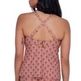 thumbnail image 2 of Underwire Wrap Tankini Top Swimsuit, 2 of 6