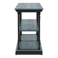 thumbnail image 4 of Furniture of America Laem 2-Shelf Console Table, Antique Blue, 4 of 5