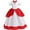 Red, variant on KAWELL Princess Peach Costume for Girls, Super Brothers Kids Princess Peach Dress Halloween Cosplay Dress Up with Accessories