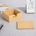 thumbnail image 4 of Yarn Holder, Rectangle Kitting Bowl Dustproof Easy Access with Lid for Handworks, 4 of 7