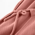 thumbnail image 3 of Kaemgyyd Women's Lightweight Robe Loose V Neck Long Sleeve Bathrobe Lightweight Solid Color Quick Dry Sleepwear with Pockets, 3 of 6
