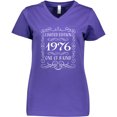 thumbnail image 3 of Inktastic Limited Edition 1976 One of a Kind Women's V-Neck T-Shirt, 3 of 5