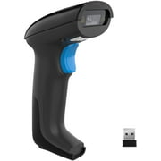 REALINN Wireless Barcode Scanner 1D 2D QR Code Scanner USB Rechargeable 1D 2D Automatic Handhold Barcode Reader