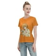thumbnail image 4 of Women's Basic Short Sleeve T-Shirt Cardinal Girl Sakura, 4 of 6