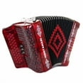 thumbnail image 2 of Montanari 3412 Accordéon 3S EAD Accordéon Rouge, 2 of 4