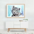 thumbnail image 6 of Snow Leopard - Illustration Watercolor Animal Wildlife Tiger Nature Portrait Unframed Wall Art Print 8 x 12 inches, 6 of 7