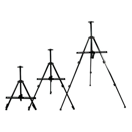 Primecables 63 H Adjustable Portable Art Easel Metal Telescopic Tripod Display Stand For Painting Drawing Studio Field Floor Table Top With Carrying Case Walmart Canada