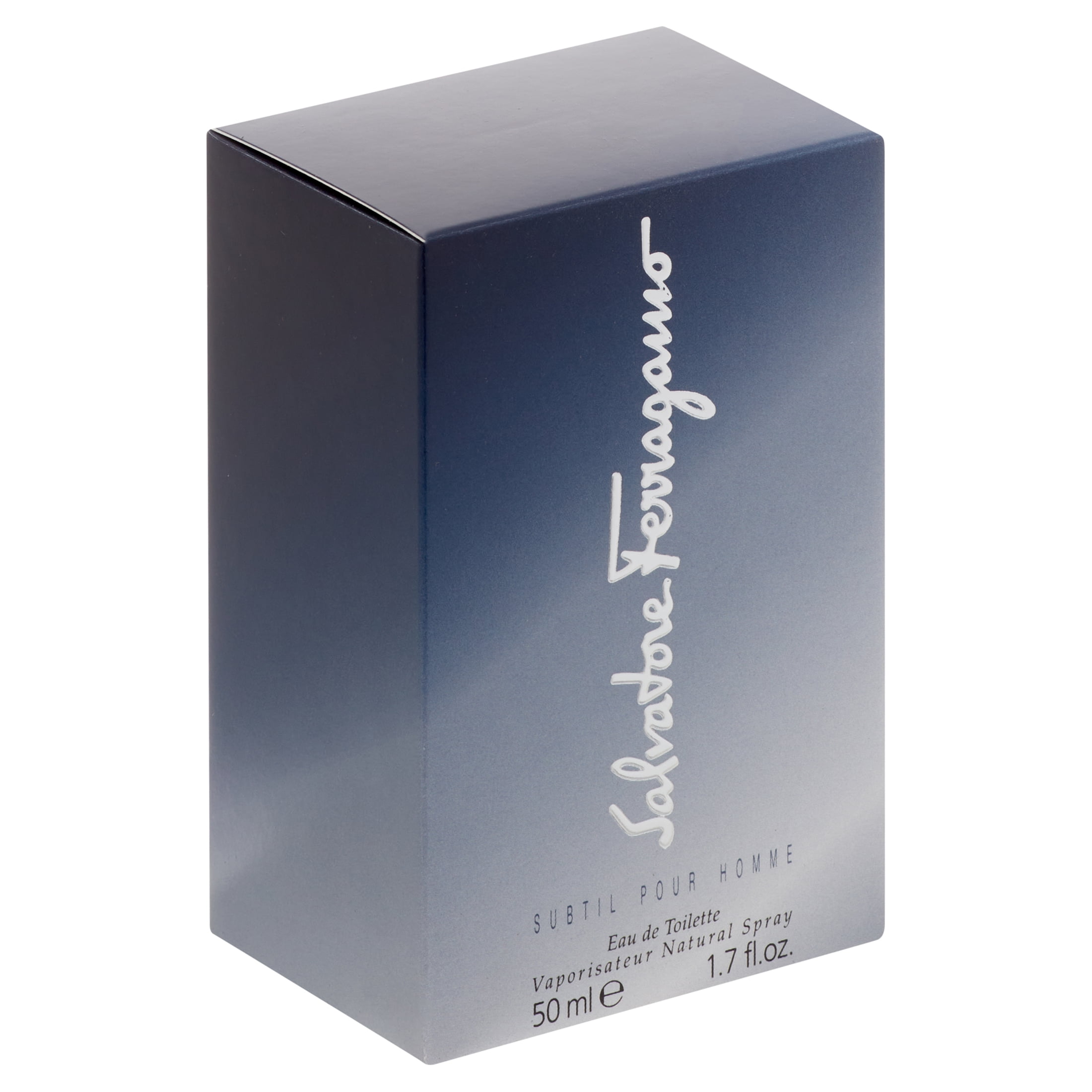Salvatore Ferragamo Subtil Eau De Toilette Spray, Cologne for Men, 1.7 Oz