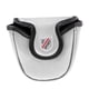 thumbnail image 1 of Durable PU Golf Putter Cover - Universal Mallet Headcover - Cierre magnético - Blanco kusrkot Cubierta de putter de golf, 1 of 7
