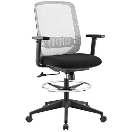 brayden studio eindhoven ergonomic mesh drafting chair walmart com