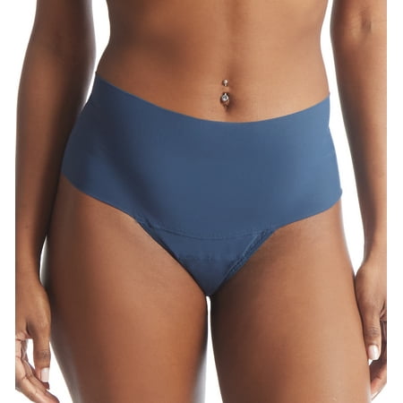 

Hanky Panky Breathe Godiva Hi Rise Thong (6J1921B) XL Nightshade