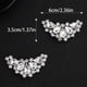 thumbnail image 2 of piezas de clips para zapatos para mujer, clips para zapatos de metal con cristales de diamantes de imitación, hebillas de metal para zapatos, accesorio de moda con purpurina para zapatos, accesorios, 2 of 5