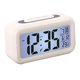 thumbnail image 1 of Reloj despertador, reloj matutino digital electrónico con pantalla LCD grande, retroiluminación, calendario y temperatura, 1 of 5