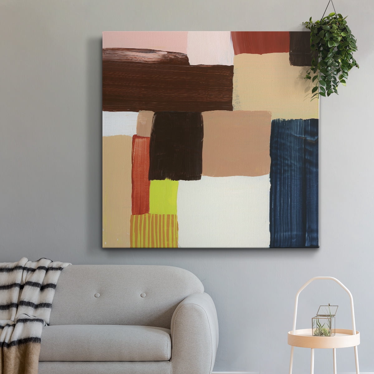Wexford Home Custom Hourglass II-Premium Gallery Wrapped Canvas, 24" x 24" - Ready to Hang