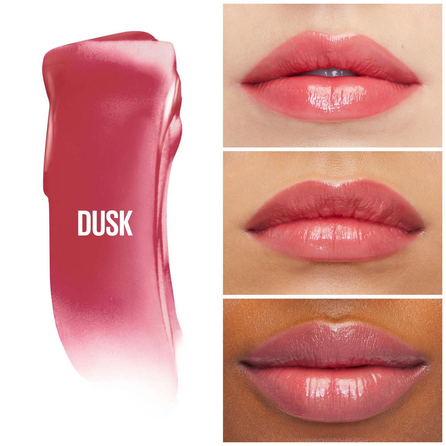 Maybelline New York Green Edition - Maquillage pour lèvres Fards à lèvres crémeux, enrichi à l'huile de mangue, Midnight, 1.7 g