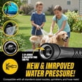 thumbnail image 6 of BIONIC STEEL 25 Ft Metal Garden Hose with Sprayer Nozzle, Non Kinking Designed Stainless Steel Heavy Duty Water Hose 100 Ft x 5/8 in. Flexible NON Expandable for Uninterrupted Water Flow, 500 PSI, 6 of 10