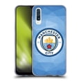 thumbnail image 1 of Head Case Designs Officially Licensed Manchester City Man City FC Badge Geometric Blue Full Colour Soft Gel Case Compatible with Samsung Galaxy A50/A30s (2019), 1 of 7
