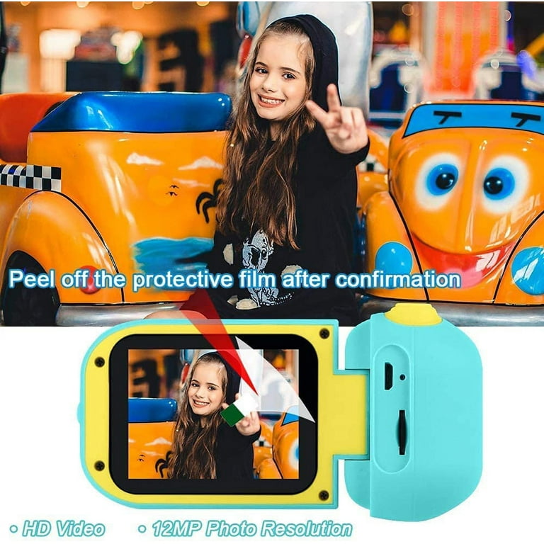  GKTZ Kids Video Camera Digital Camera Camcorder Birthday Gifts  for Boys and Girls Age 3 4 5 6 7 8 9, HD Children Video Recorder Toy for  Toddler with 32GB SD Card - Blue : Electronics