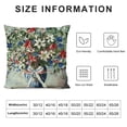 thumbnail image 5 of SHANXI  Flower Stars Dcorative Pillow Covers for Sofa Couch 22x22in, 5 of 5