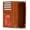 Tan, variant on Genuine Leather Wallets For Women - Ladies Accordion With ID