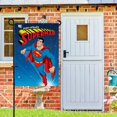 thumbnail image 2 of Superman-bandera de jardín temática. Regalo perfecto para fans, amigos y familiares, ideal para actividades al aire libre y decoración de fiestas.28CM*45CM, 2 of 5